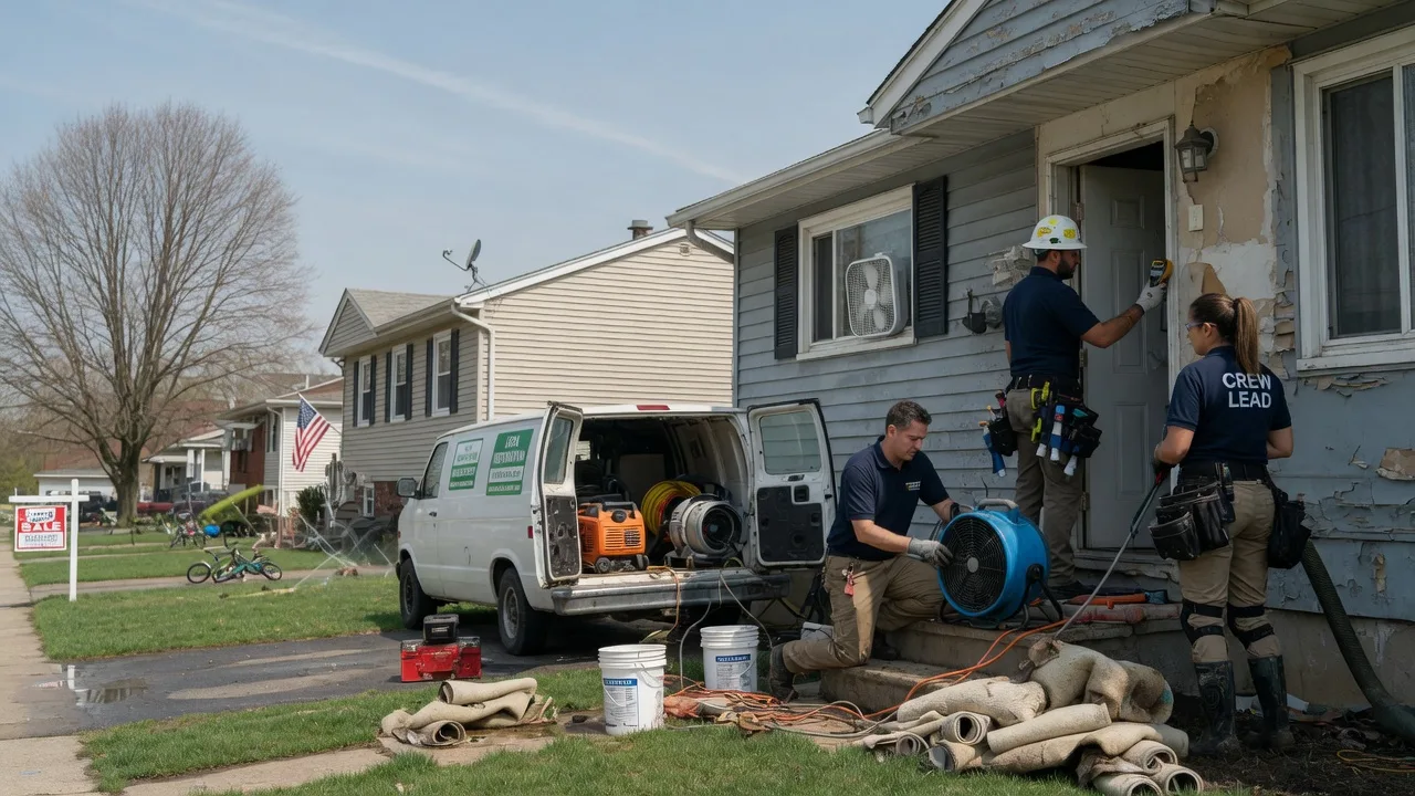 Flood Cleanup in Inkster, MI near me